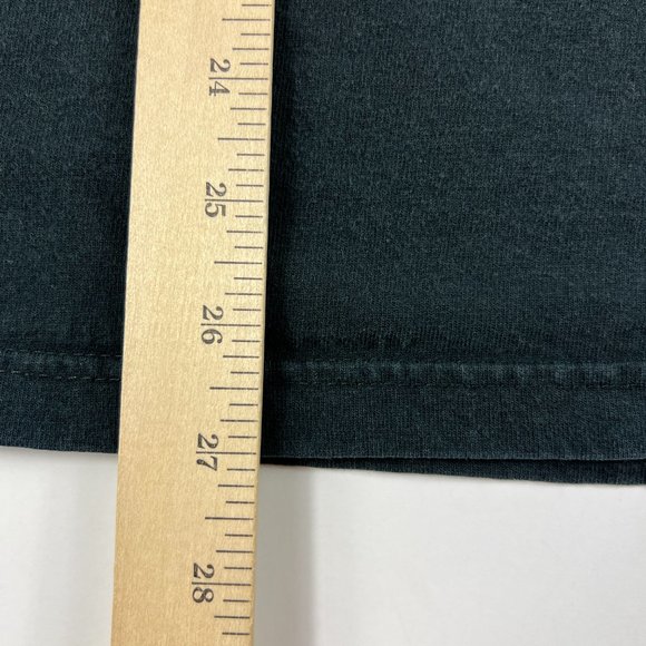 VTG 1999 98 Degrees Heat It Up Tour Shirt Large Black Faded Fire Fighter Tee - Picture 9 of 11